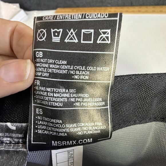 MSR mens 40 Trans Pants Vented Transformable protective Riding Pant motorcycle - Picture 14 of 16